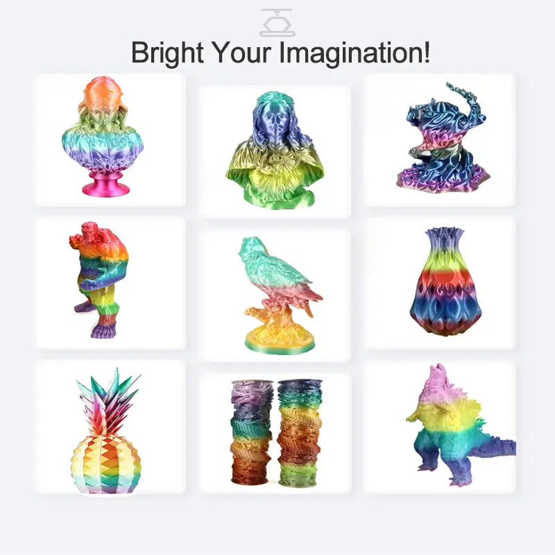 PLA RAINBOW FOREST 1KG 1,75 mm Jimprime3d